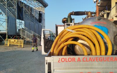 Desatasco y limpieza WC químicos en el Magnífic Fest – Lleida